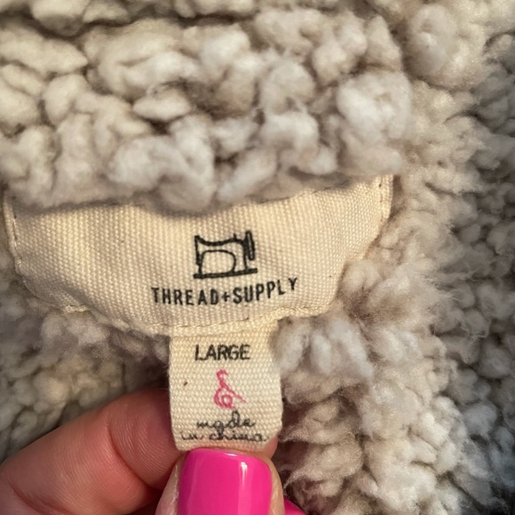 Thread + Supply 1/4 Zip Sherpa - Picture 2 of 4